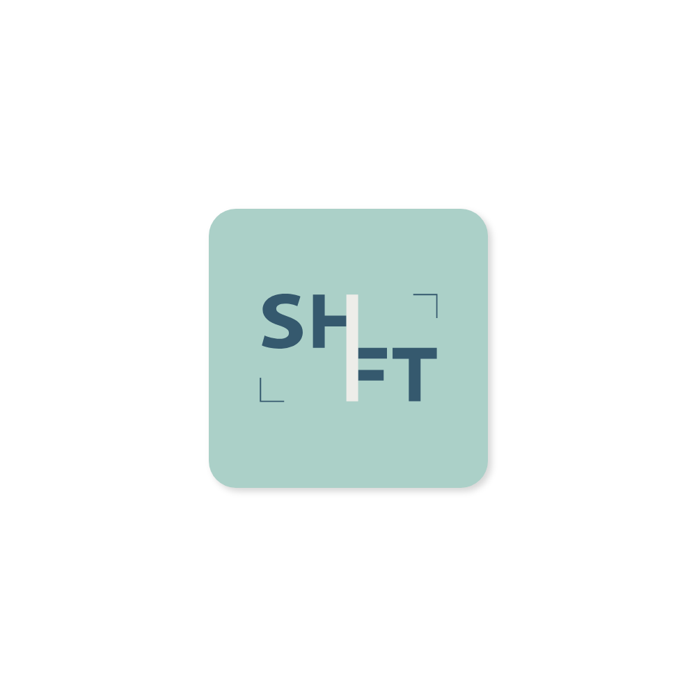shift mobile business card, business card template